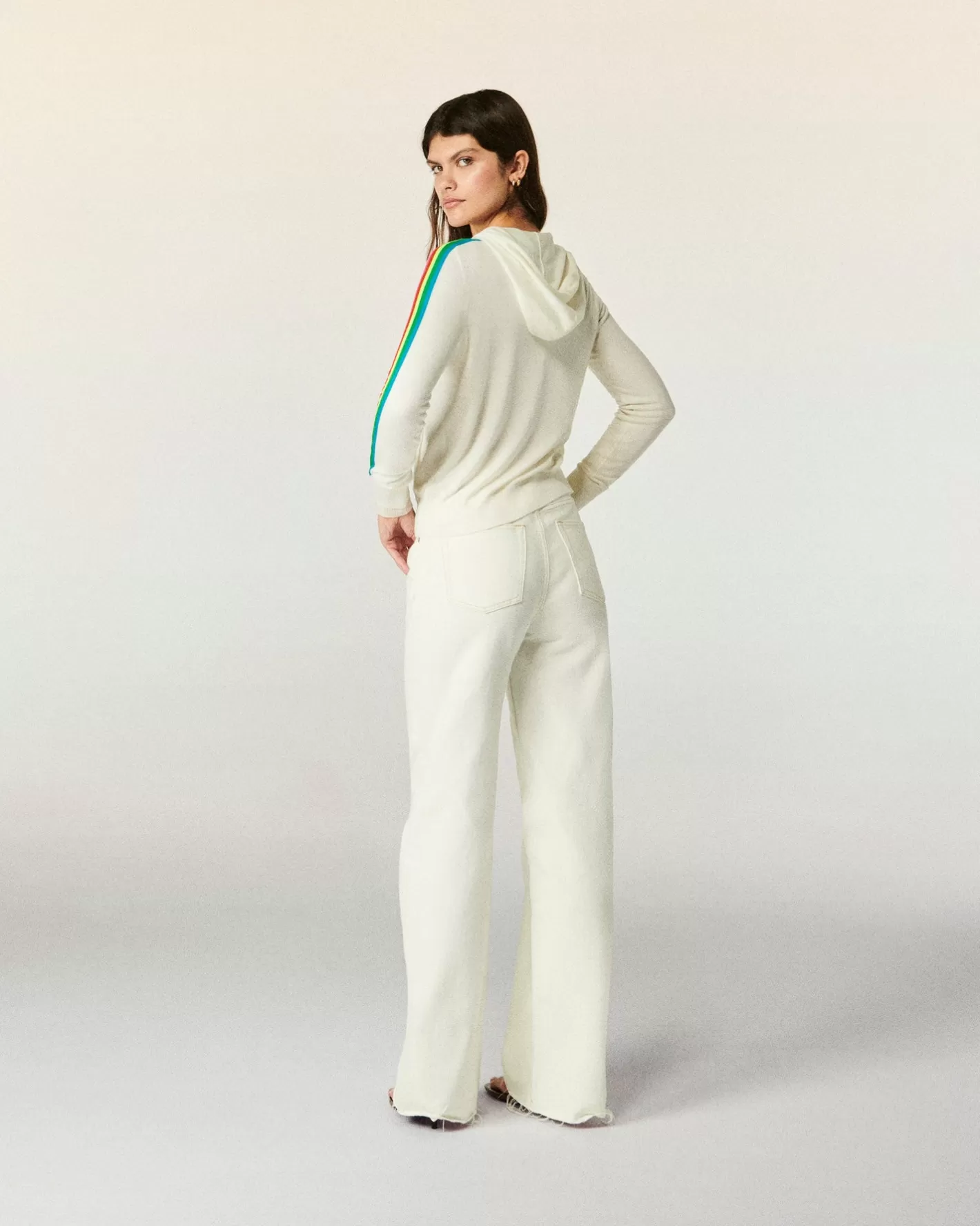 Felpa-maglione Con Zip Banda Multicolore-FROM FUTURE Sale