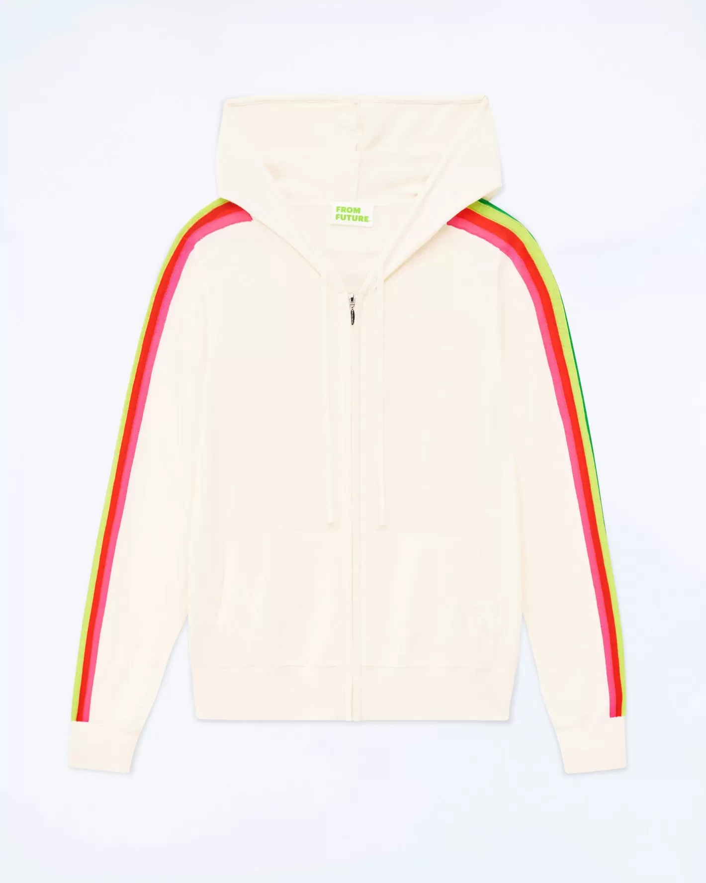 Felpa-maglione Con Zip Banda Multicolore-FROM FUTURE Sale
