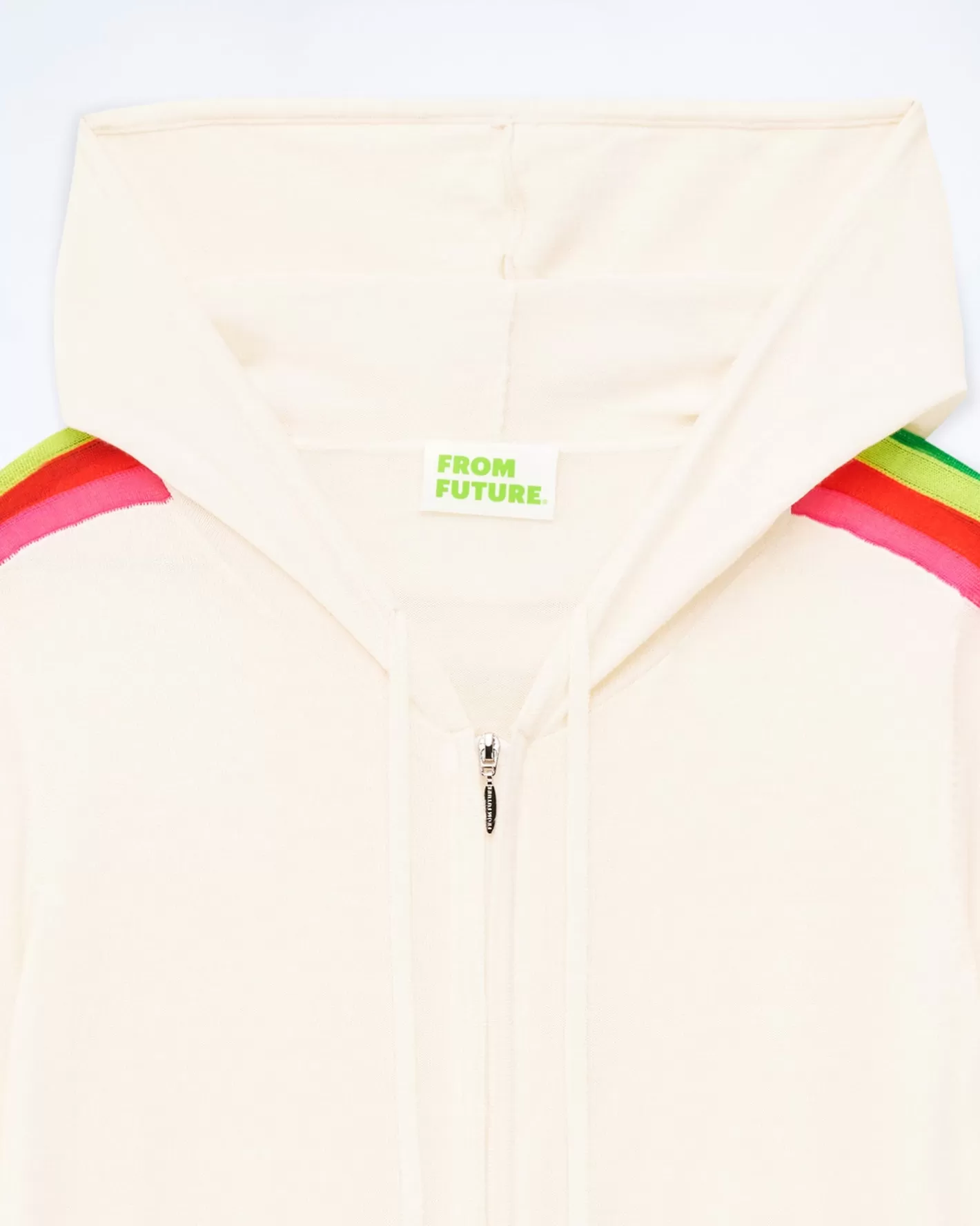 Felpa-maglione Con Zip Banda Multicolore-FROM FUTURE Sale