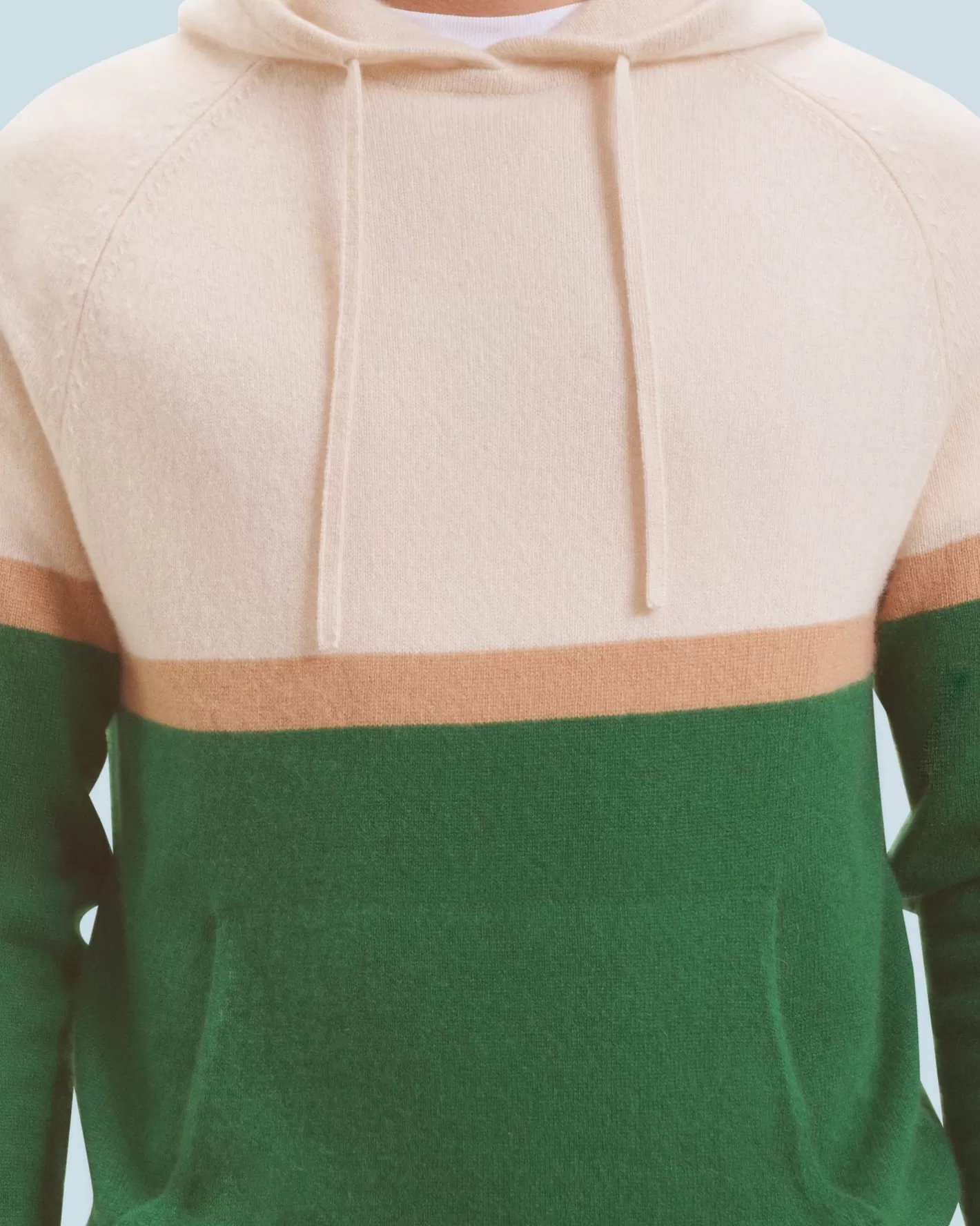 Maglione Felpa Con Cappuccio Color Block-FROM FUTURE Sale