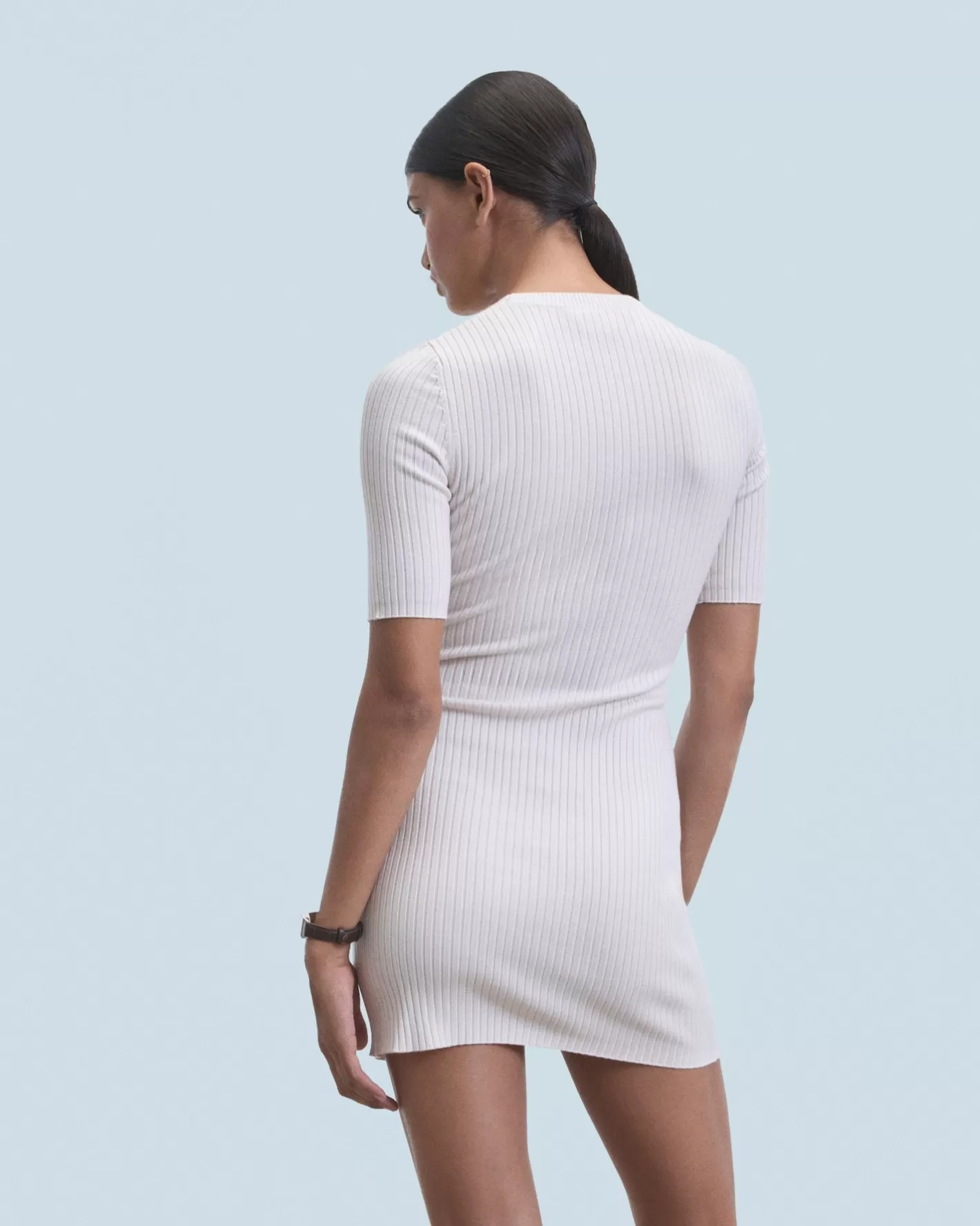 Vestito Corto Maniche Corte A 3/4-FROM FUTURE Best